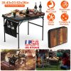 LakeForest Folding Camping Table, 35.4 x 23.6 in, Black
