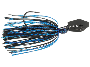 Z-Man Chatterbait Jackhammer Babyjack 3/8 Oz Black/Blue