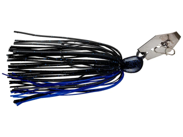 Z-Man Chatterbait Micro Max Black Blue 1/4 Oz