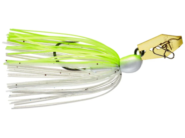 Z-Man Chatterbait Micro Max Chartreuse/White 3/16 Oz