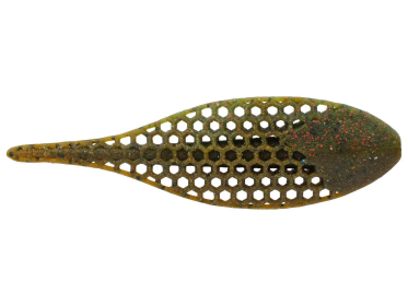 Berkley PowerBait MaxScent Flux-Gill 5.3in. Green Pump. Watermelon Red