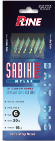 P-Line Sabiki Rigs/Mylar Size 4