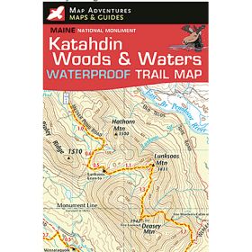 KATAHDIN WOODS & WATERS MAP - MAP ADVENTURES