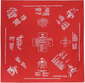 FIRST AID BANDANA