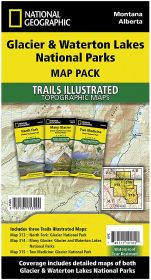 GLACIER/WATERTON MAP PACK - MONTANA
