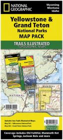 YELLOWSTONE/TETON MAP PACK - WYOMING