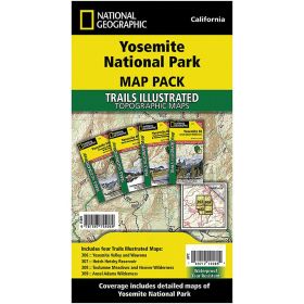 YOSEMITE NP MAP PACK BUNDLE - CALIFORNIA