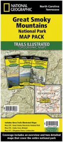 GREAT SMOKY MTNS NP MAP PACK - TENNESSEE