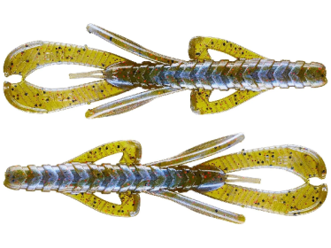 Strike King Rage Hawg 5" Blue Craw Red Flake