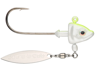 Strike King Tour Grade Spin Head 1/2oz Chartreuse White