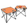 LakeForest Folding Camping Tables, Set of 2, Orange