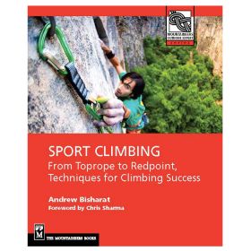 SPORT CLIMBING:  TOPROPE REDPT - ANDREW BISHARAT