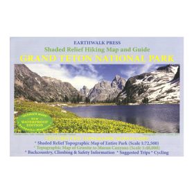 GRAND TETON NP HIKING MAP & GD - EARTHWALK PRESS