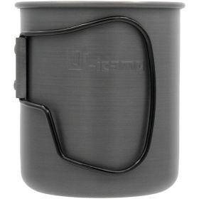 SPACE SAVER MUG - GRIP - BLACK - HARD ANODIZED