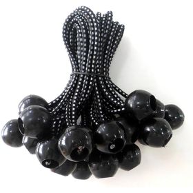 BLACK BALL BUNGEE 11" 25PK