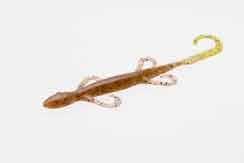 Zoom Magnum Lizard 8" 9/bag Pumpkin/Chartreuse Tail