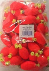 Betts Snap On Weighted Oval 1.50in 50ct Red