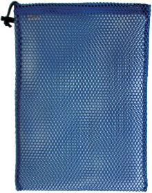 NYLON MESH STUFF 7" X 10" BLU