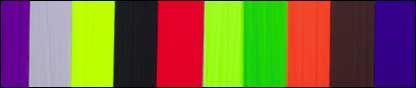 Do-It Round Rubber (3oz.-14') Fluorescent Chartreuse