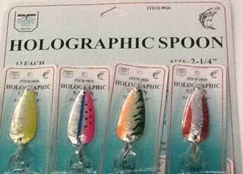 FJ Neil Holographic Spoons Assorted 2/5oz 12/cd
