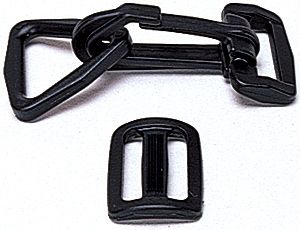 1" SNAPHOOK ASSEM/SLIDER 2PK