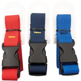 ASSORTED BUCKLE STRAP 1"X36"