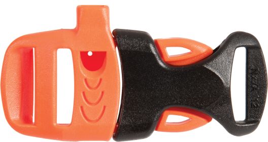 WHISTLE BUCKLE 5/8" ORANGE
