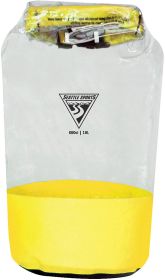 GLACIER CLEAR DRY BAG YLW 10L