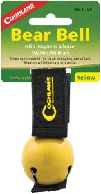 MAGNETIC BEAR BELL YELLOW