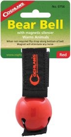 MAGNETIC BEAR BELL RED