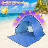 iMountek Pop Up Beach Tent, 2 to 3 Person, Blue