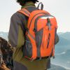 iNova 36L Outdoor Daypack, Waterproof Nylon, Orange