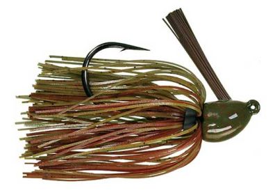 Strike King Hack Attack Jig 3/4oz Green Pumpkin
