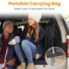 iMountek Roll Up Camping Table with Storage Basket, Size M