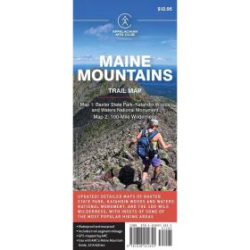 AMC MAINE MTN TRAIL MAPS 1-2 - APPALACHIAN MOUNTAIN CLUB