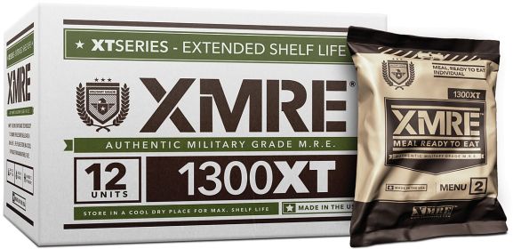 XMRE 1300XT 12 MEALS W/HEATERS