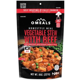 OMEALS VEGETABLE STEW W/BEEF