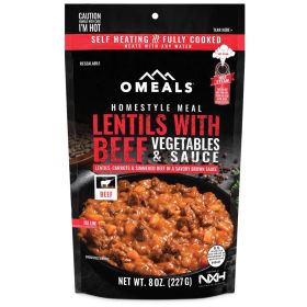 OMEALS LENTILS W/BEEF