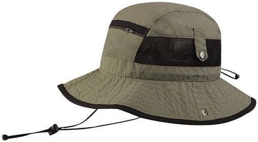 UV POCKET BUCKET HAT OLIVE