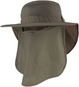 UV LARGE BILL FLAP CAP OLIVE