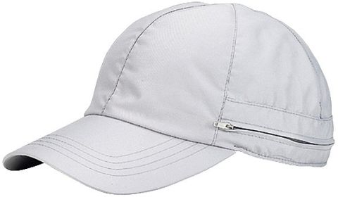MICROFIBER CAP W/FLAP GRAY OSF