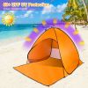 iMountek Pop Up Beach Tent, 2 to 3 Person, Orange