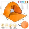 iMountek Pop Up Beach Tent, 2 to 3 Person, Orange