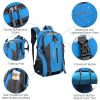 iNova 36L Outdoor Daypack, Waterproof Nylon, Blue