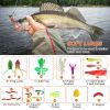 LakeForest 375 Piece Fishing Lure and Tackle Box Kit