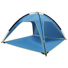 LakeForest Beach Tent Canopy, 4 to 6 Person, Blue