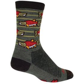 SOCK EYE 6" WOOL CREW L/XL