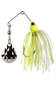 Strike King Mini-King Spinnerbait Chartreuse Head/Chartreuse White