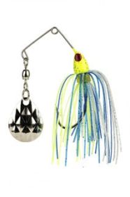 Strike King Mini-King Spinnerbait Chart Head/Chartreuse Blue Silver