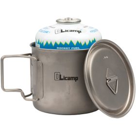 SPACE SAVER MUG 550 W/LID TI